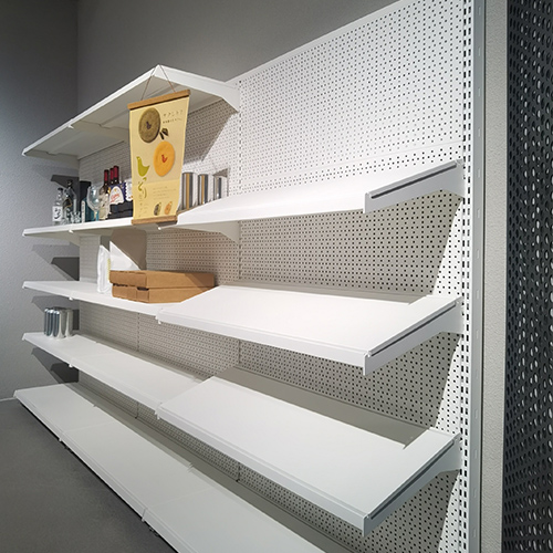 Perforated Back Shelving